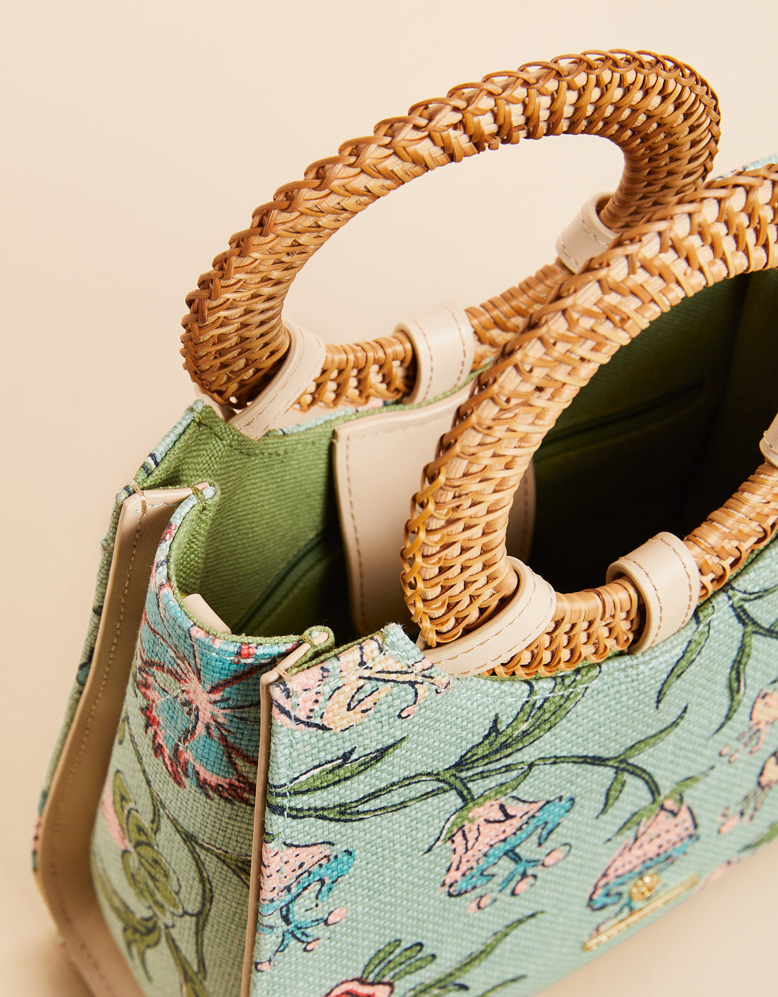 Abby Crossbody Hamilton Floral Block Print
