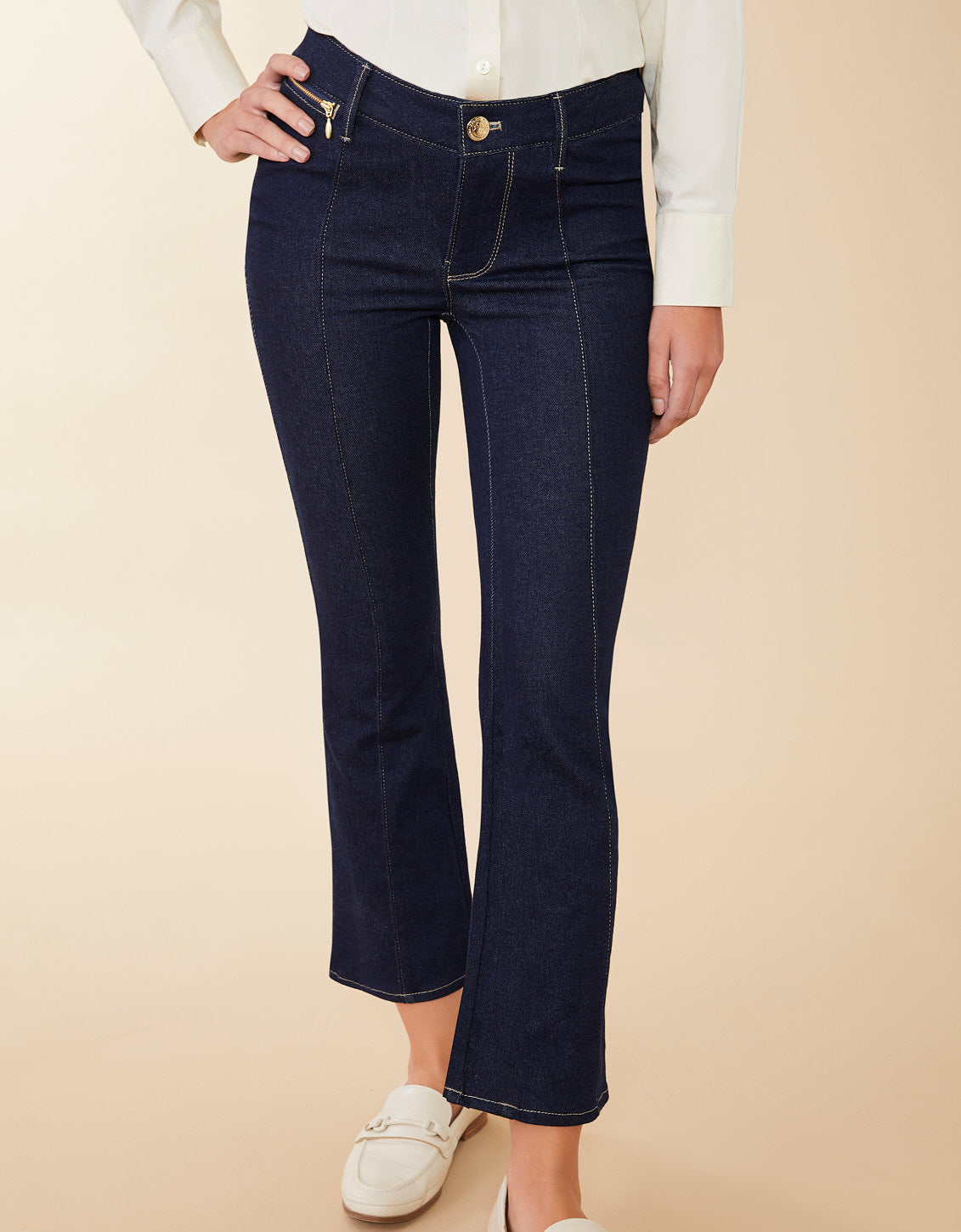 Mallory Kick Flare Jean Casa Bay Rinse Wash