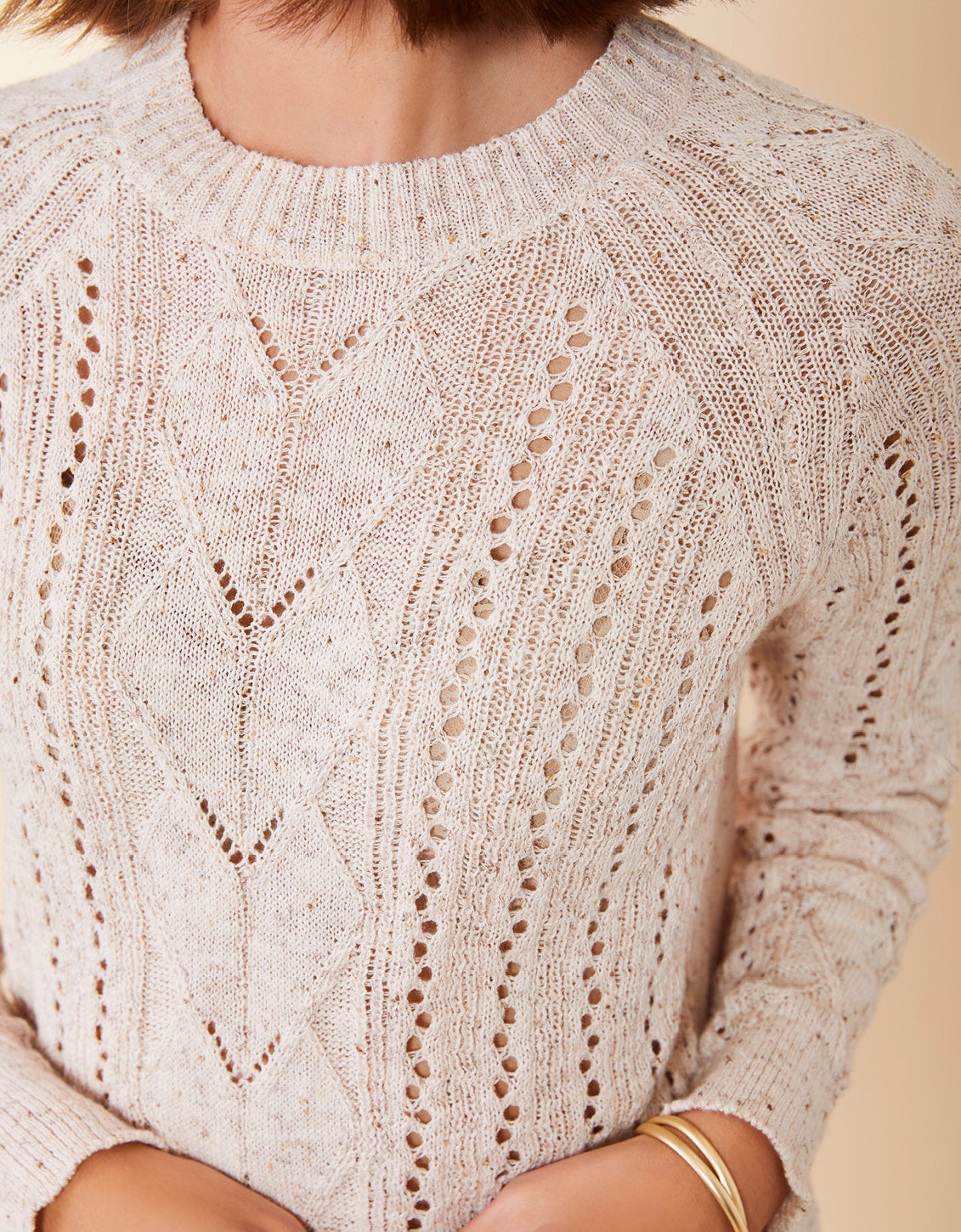 Shelby Pullover Neutral Blush
