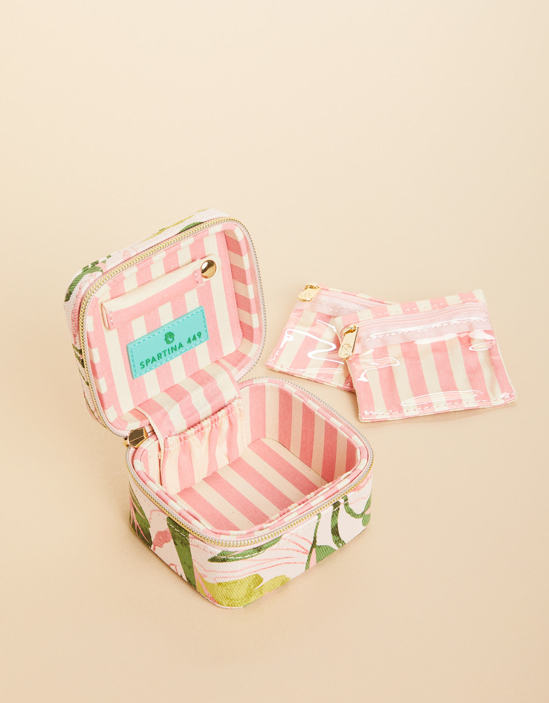 Stow & Go Jewelry Travel Case Palm Paradise