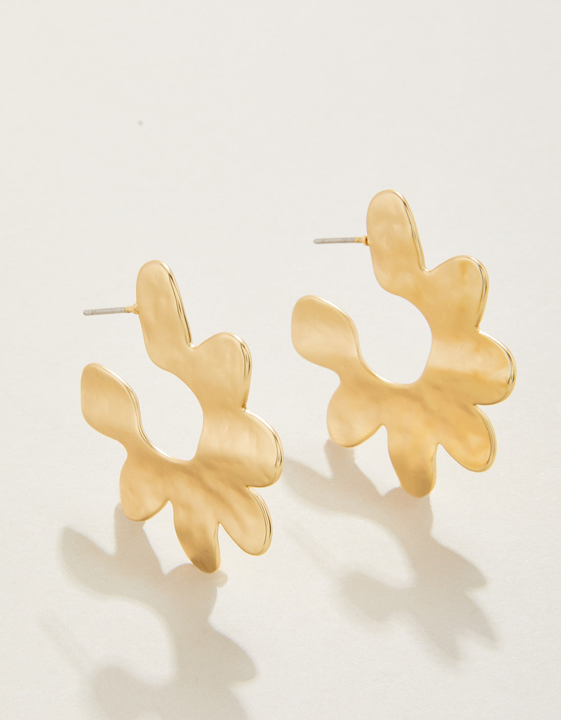 Kai Flower Hoop Earrings