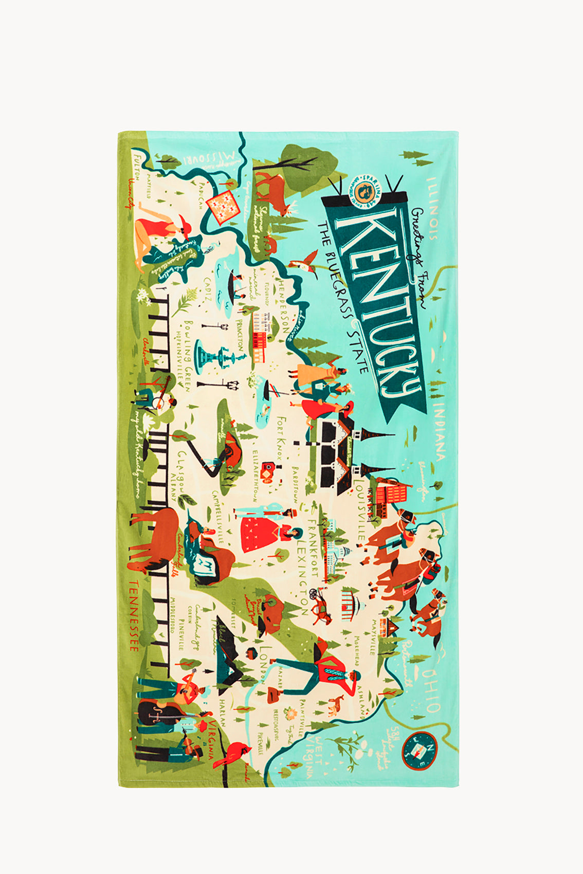  Kentucky Beach Towel
