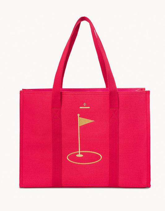  Carry All Tote Flagstick On Green Pink