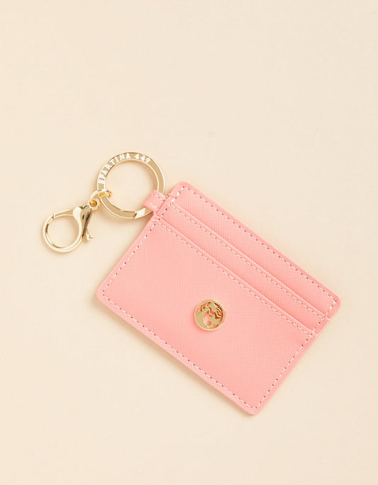  Tangerine Key Chain Card Holder