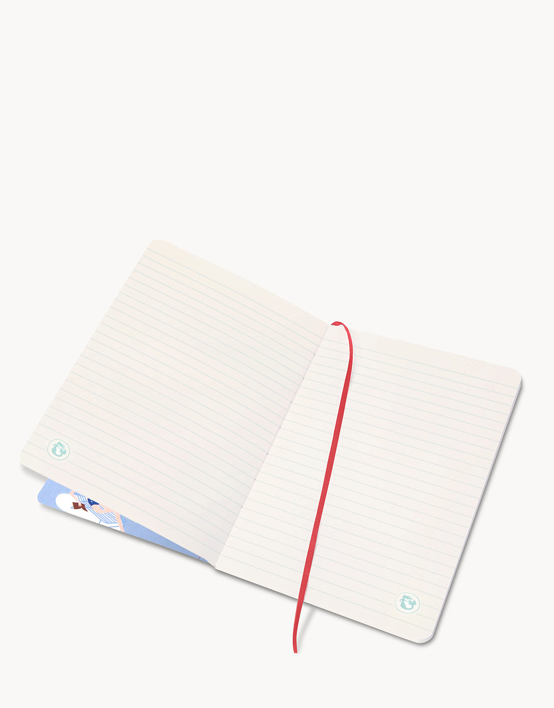  Ruled Notebook Down The Shore 5x7