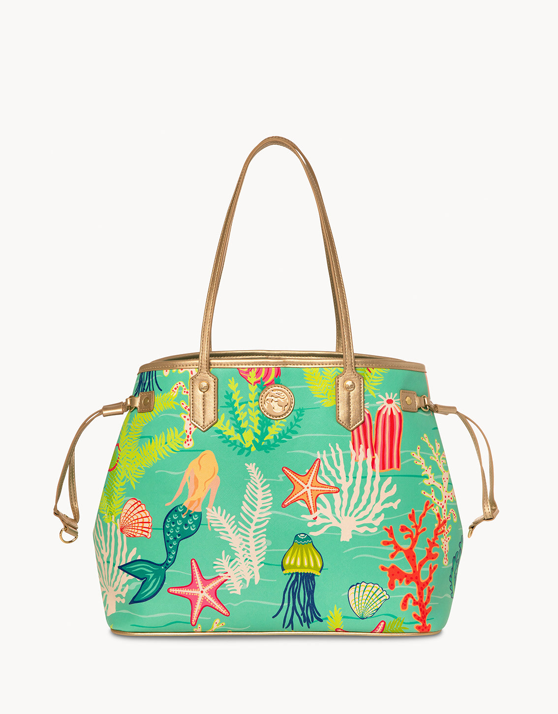  Golden Mermaid Jetsetter Tote