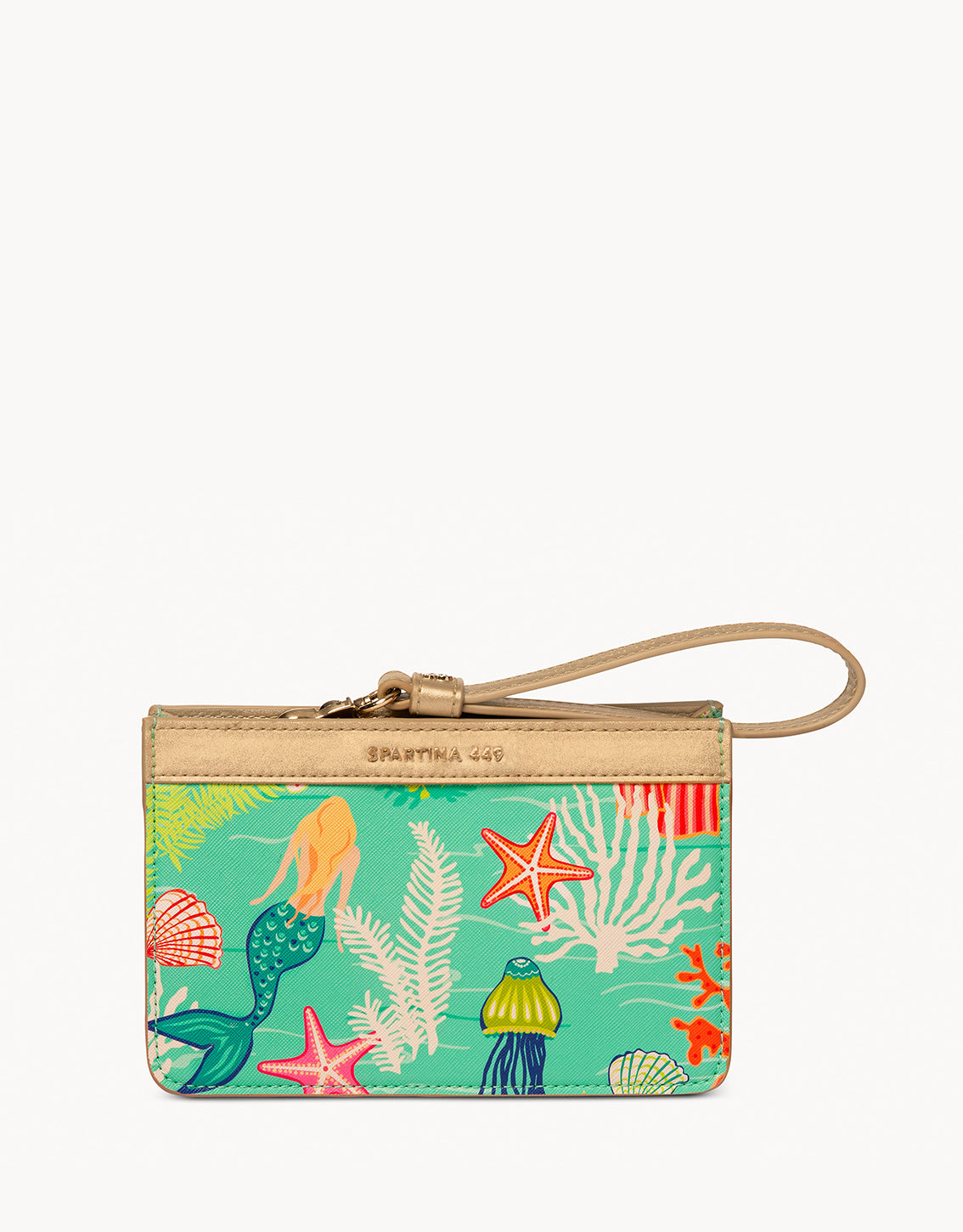  Golden Mermaid Wristlet