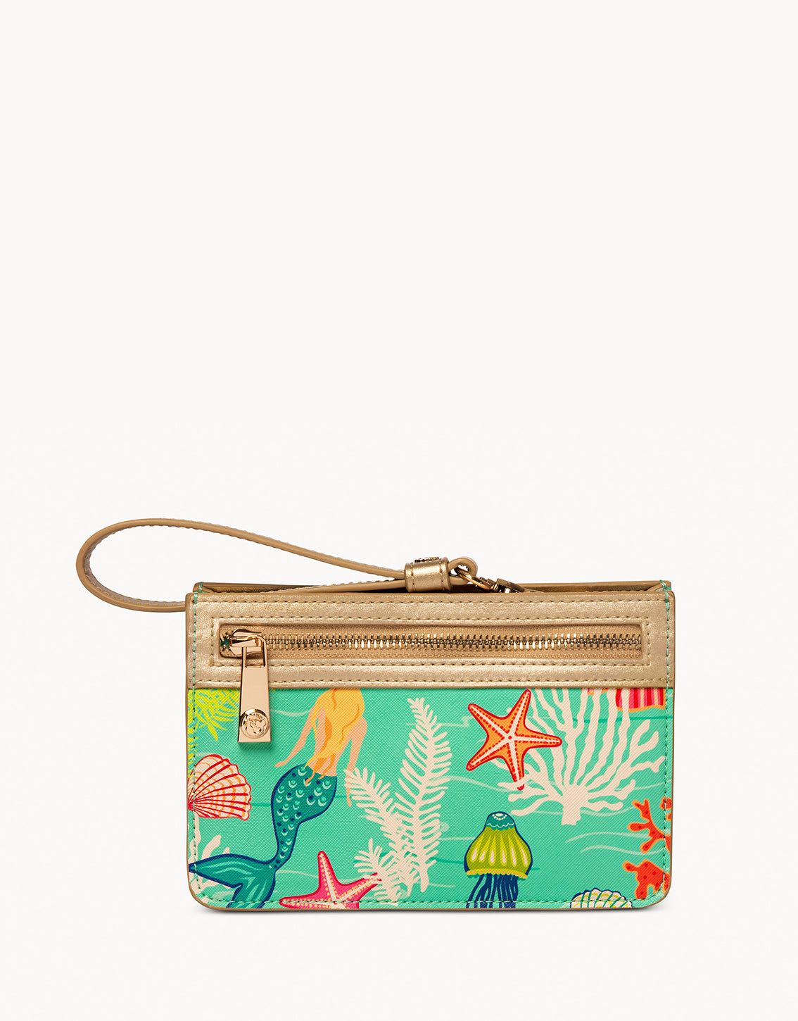  Golden Mermaid Wristlet