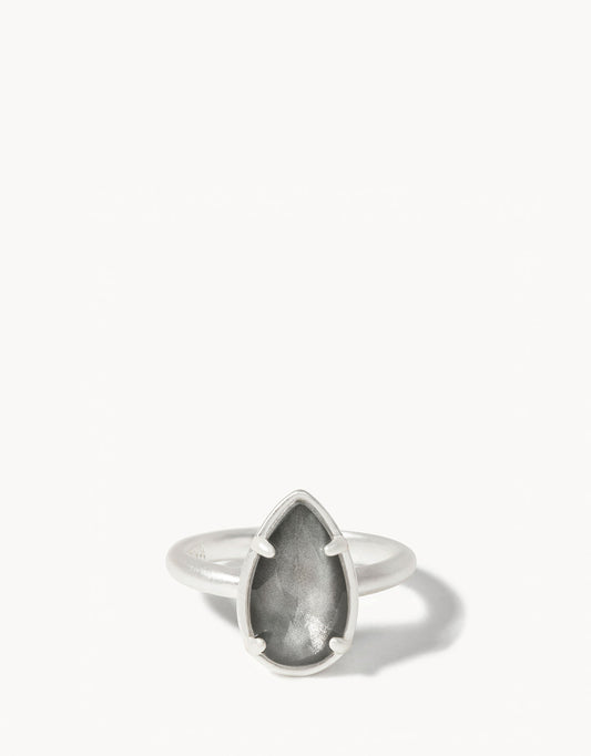  Mermaid Glass Dewdrop Ring