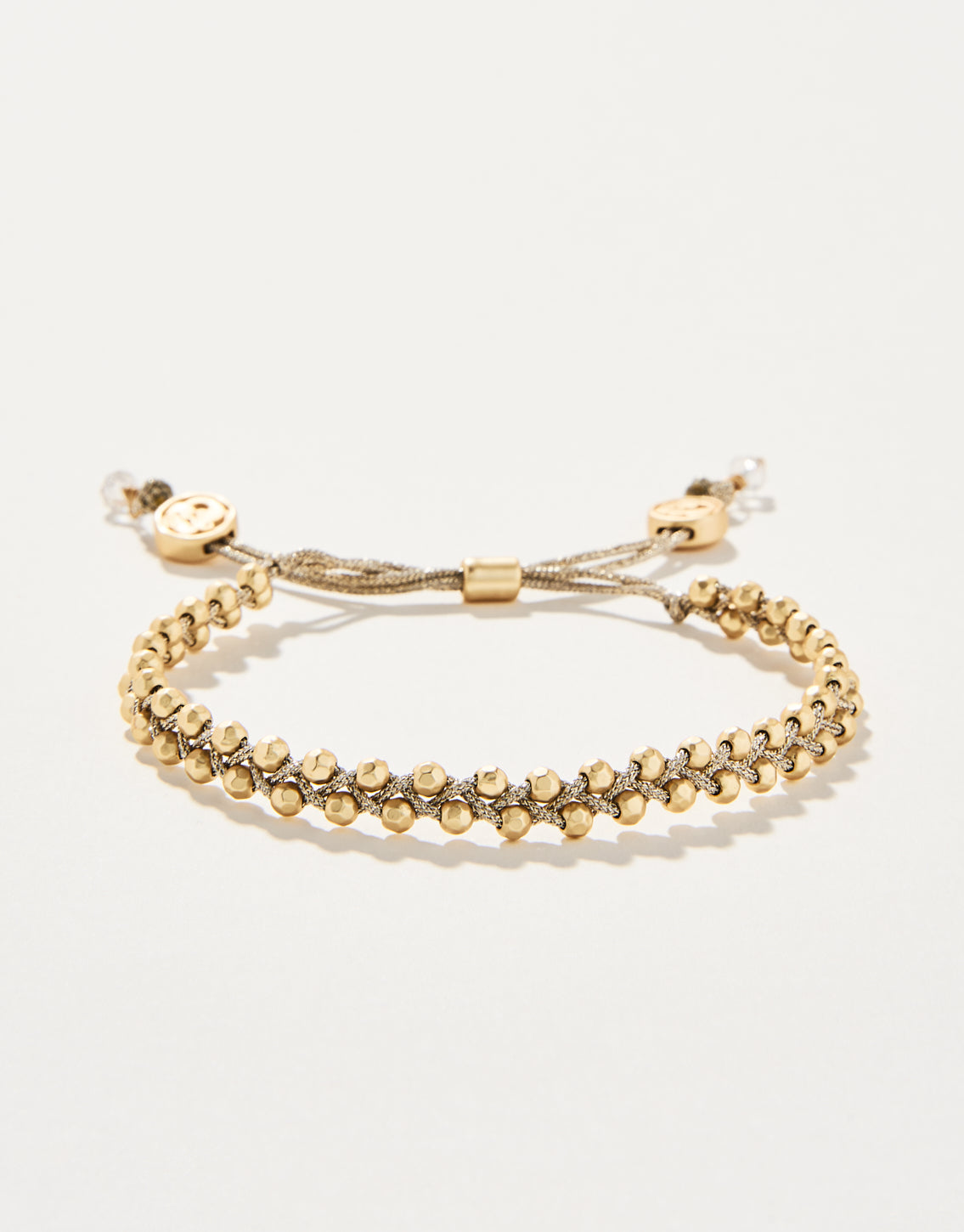 Friendship Bracelet Metallic Gold/Gold Beads