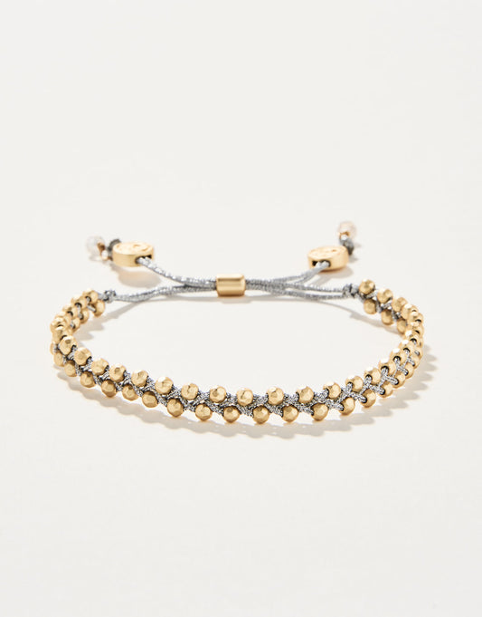  Friendship Bracelet Metallic Silver/Gold Beads