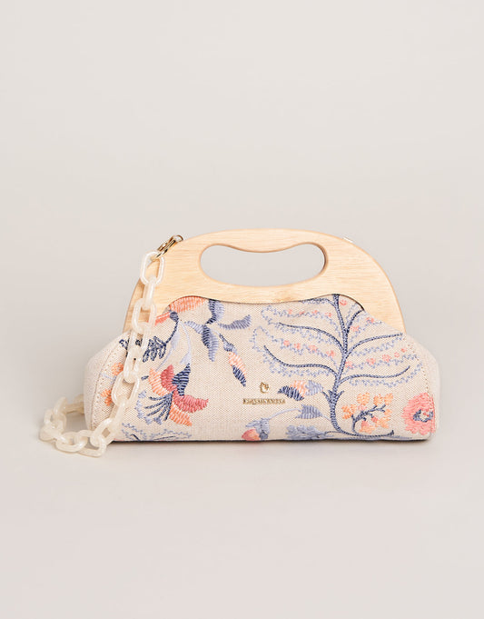  Bellinger Floral Branch Miranda Clutch