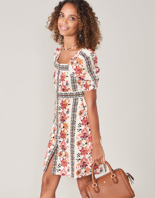  Catrina Denim Dress Linden Vintage Thistle Stripe