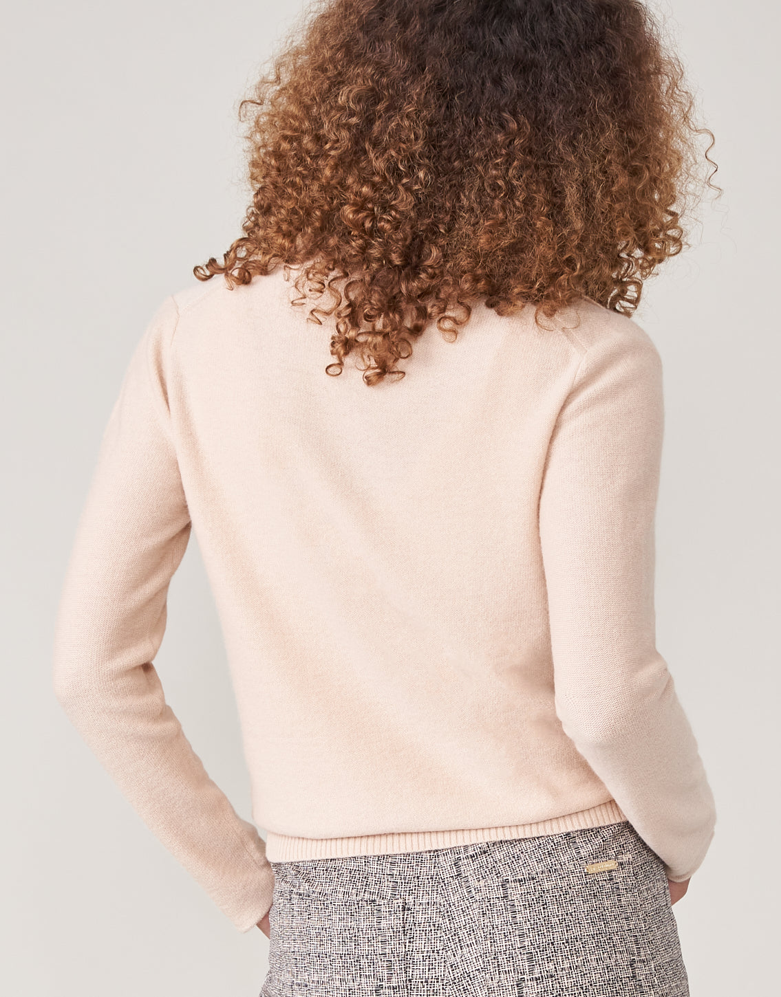  Yvette Cashmere Cardigan Latte