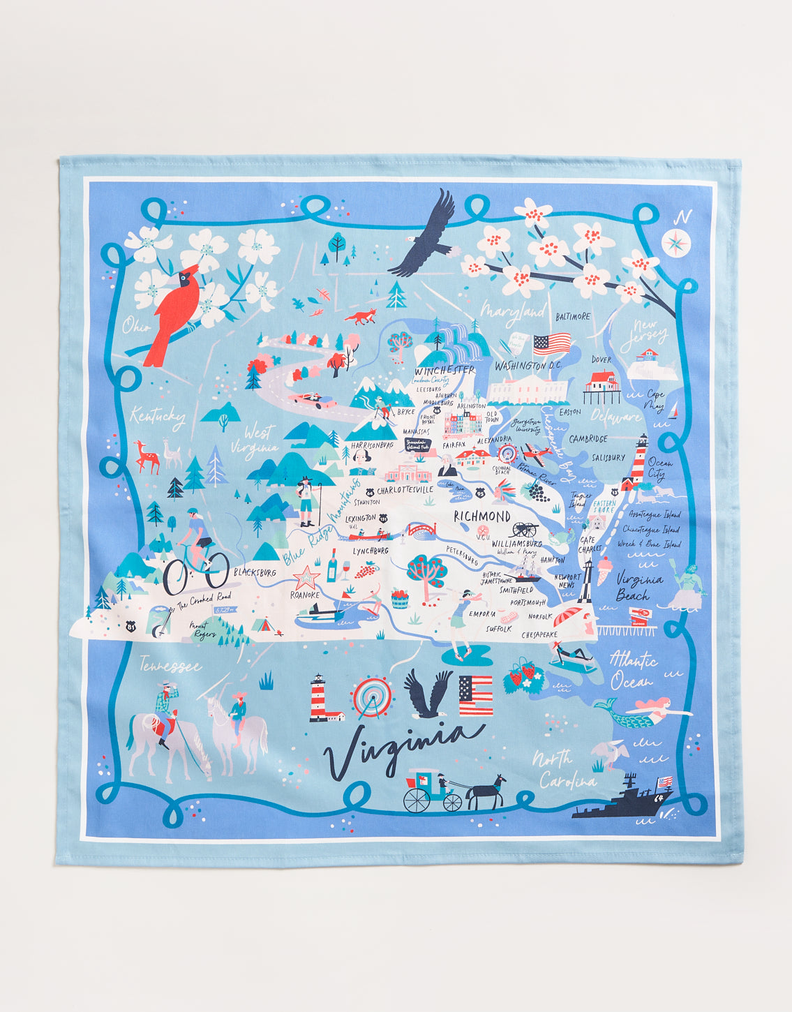  Virginia Dish Towel