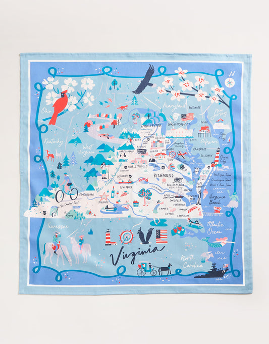  Virginia Dish Towel
