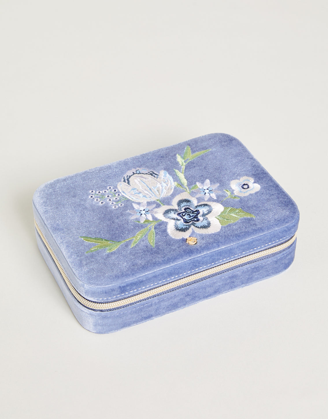  Embroidered XL Jewelry Travel Case