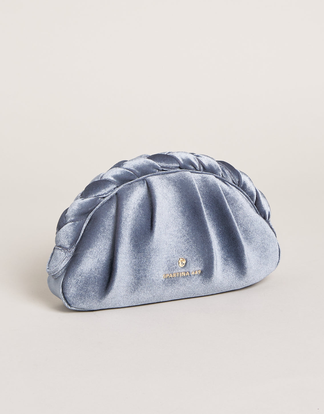  Braided Clutch Slate