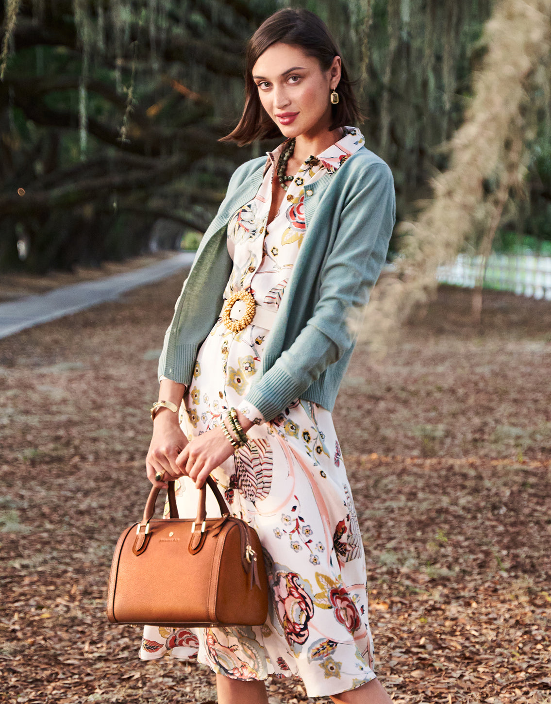  Siren Hollecker Satchel Crossbody Ginger