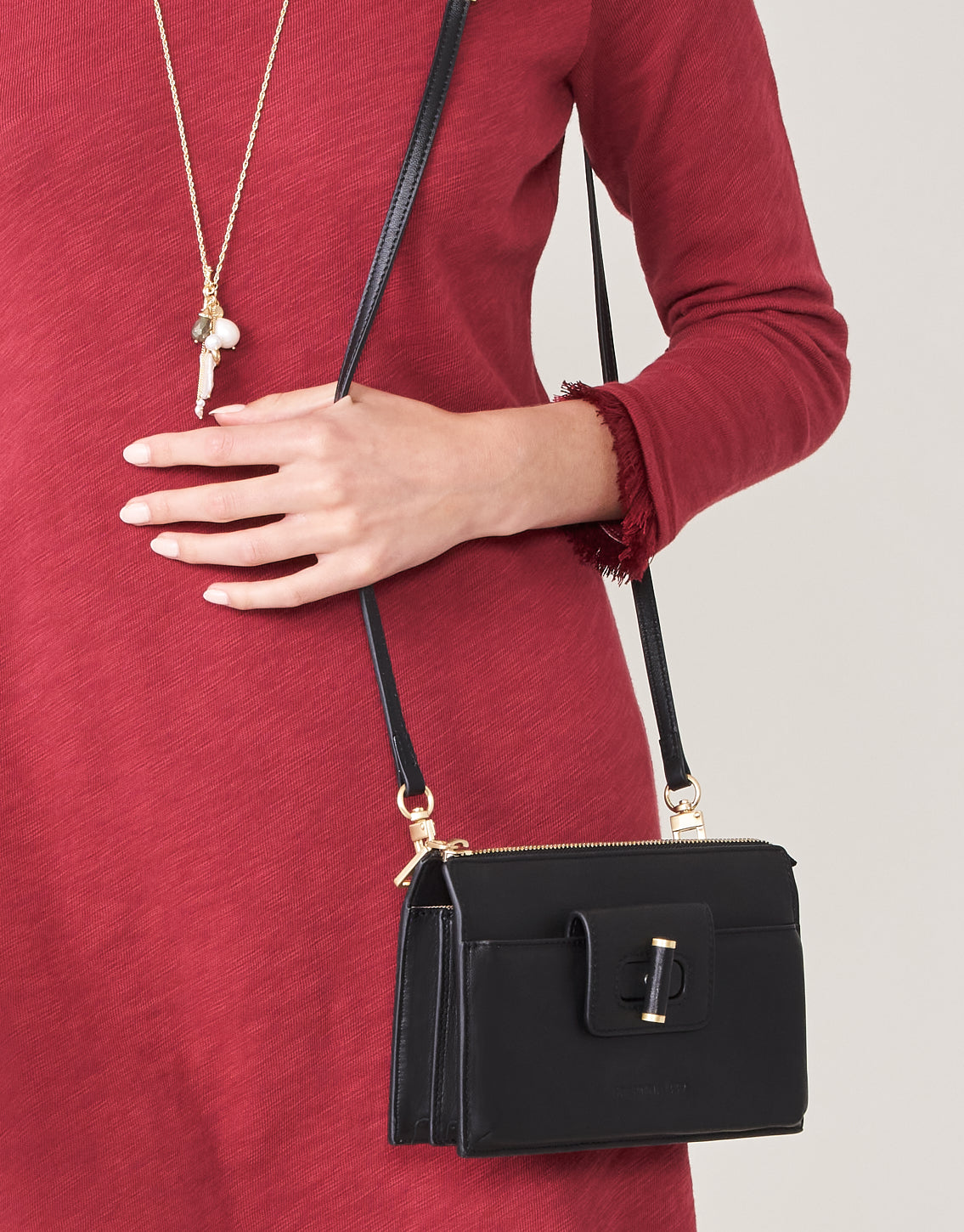  Siren Lindsey Crossbody Black