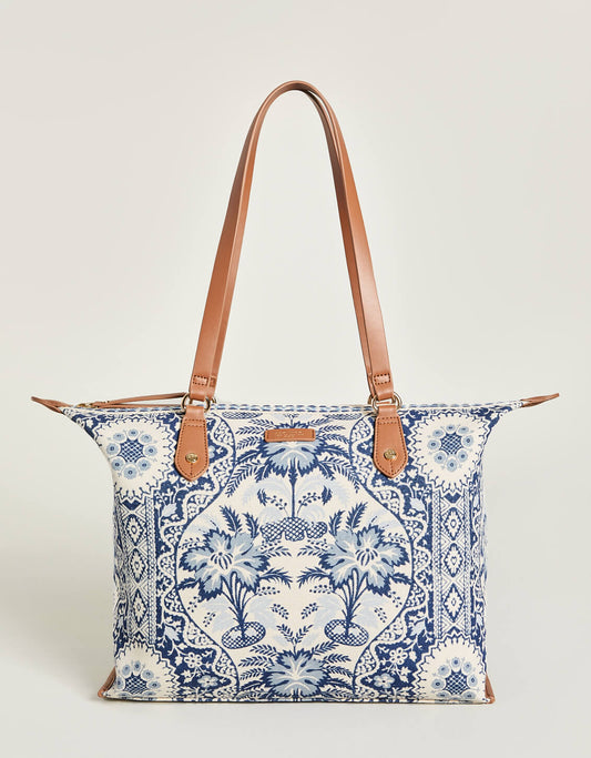  Zip Travel Tote Peeples Song Park Palms