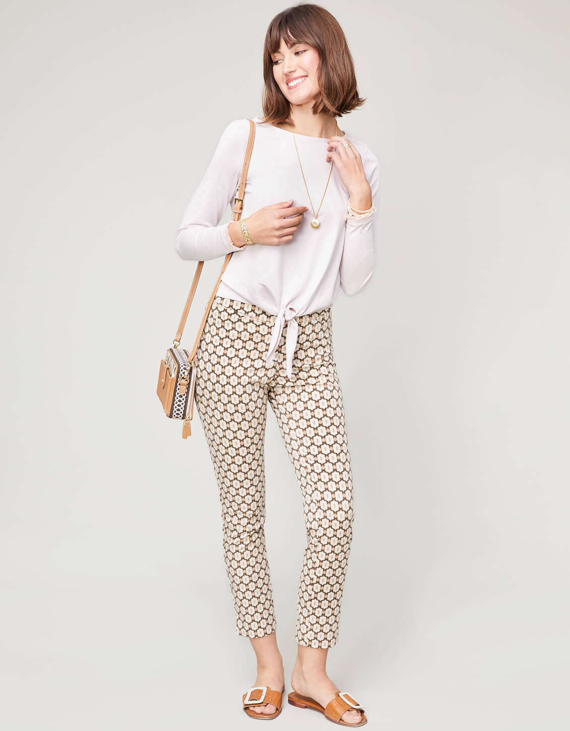  Maren Pull-On Pant Parade Ikat Geo