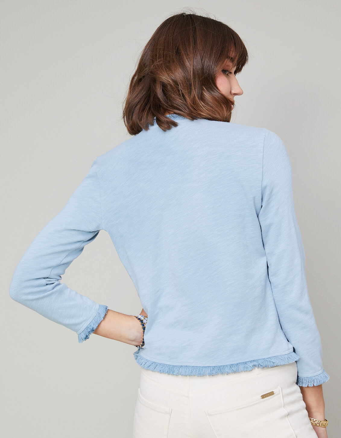  Clara Convertible Cardigan Ashley Blue