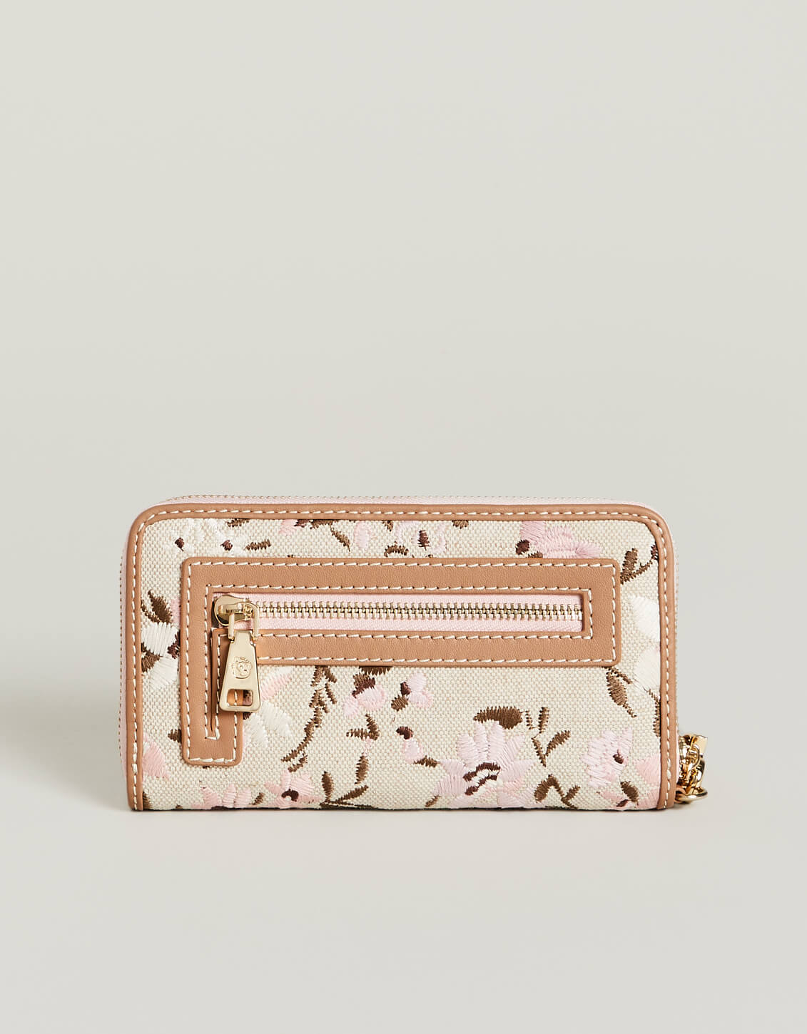  449 Wallet Parade Embroidered Floral