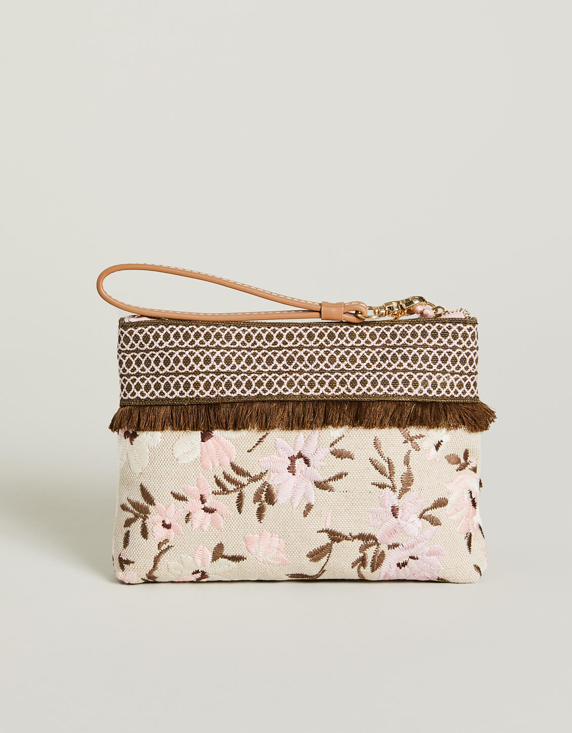  Maci Wristlet Parade Embroidered Floral