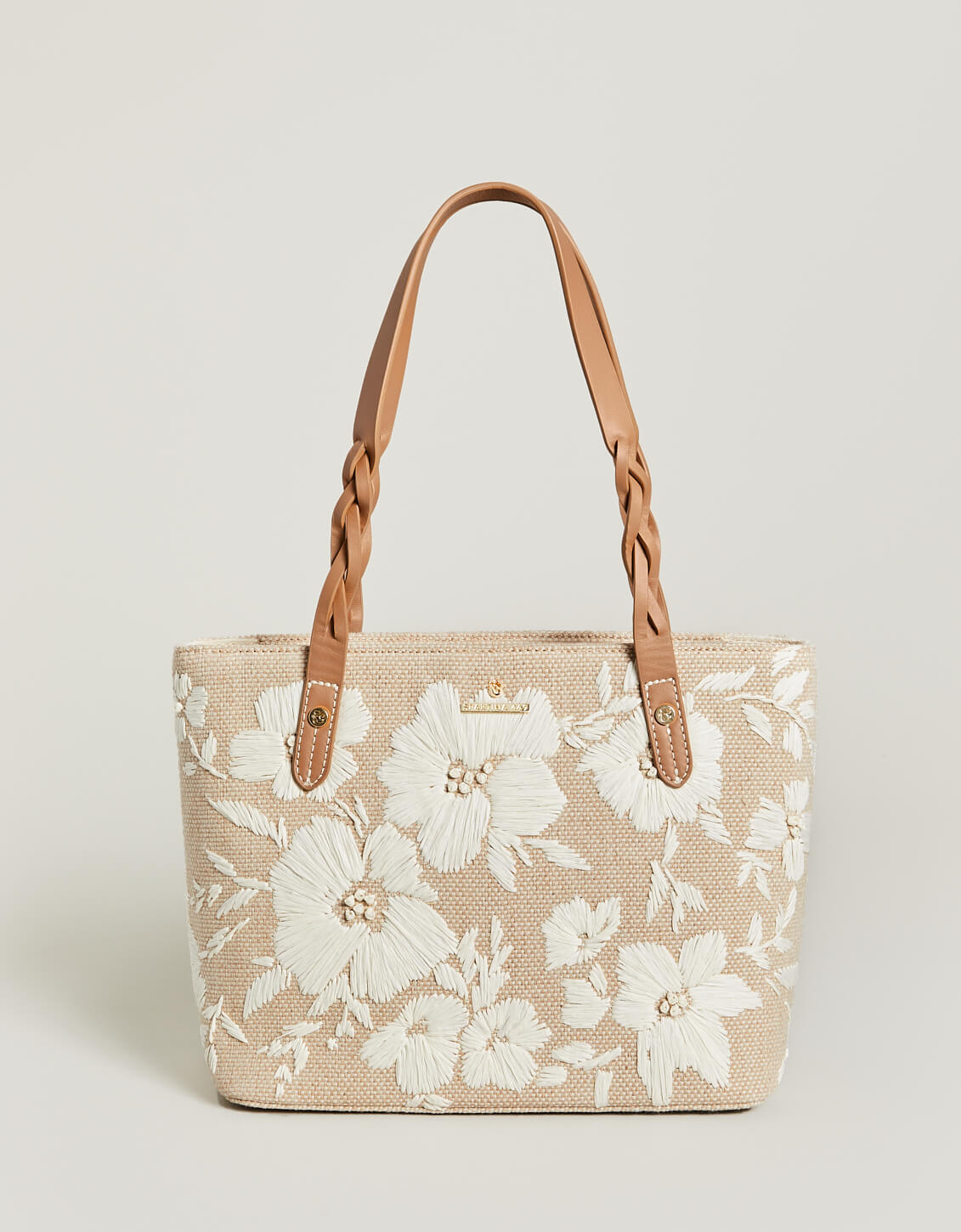  Rory Tote Parade Raffia Floral