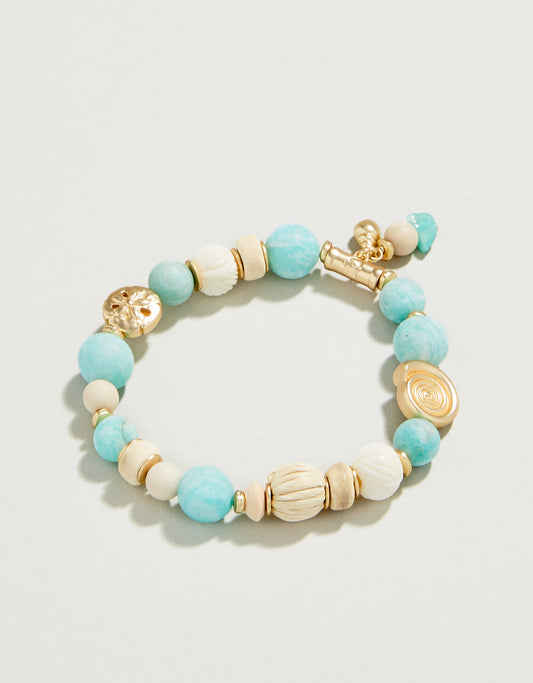  Sea Breeze Stretch Bracelet Sea Foam