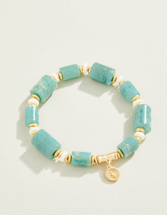  Stone Stretch Bracelet 10mm Amazonite
