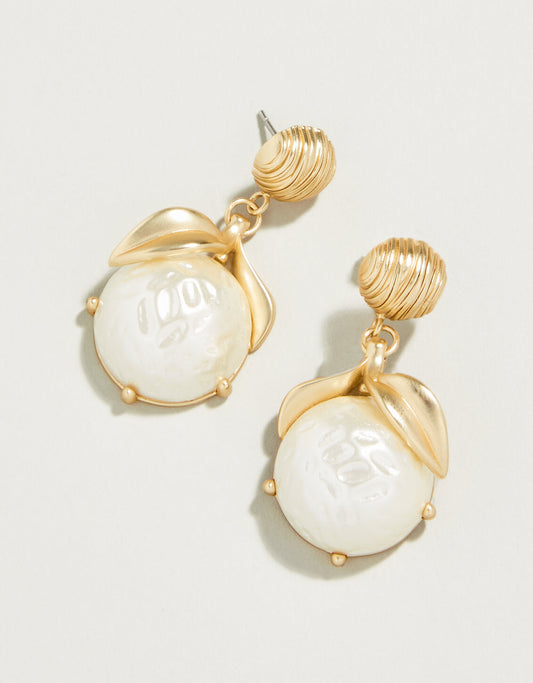  Fruit Drop Earrings Pearl