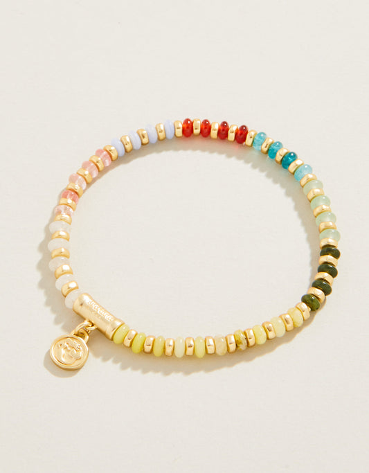  Stone Stretch Bracelet 4mm Multi Stone