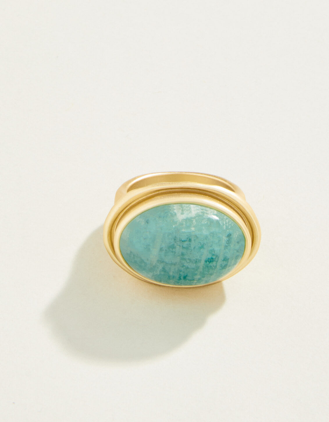  Oval Stone Ring Amazonite