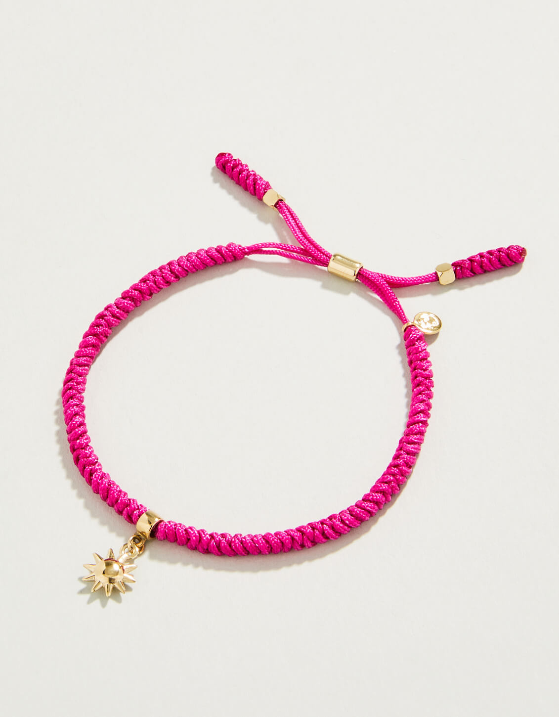  Friendship Bracelet Magenta/Sunshine