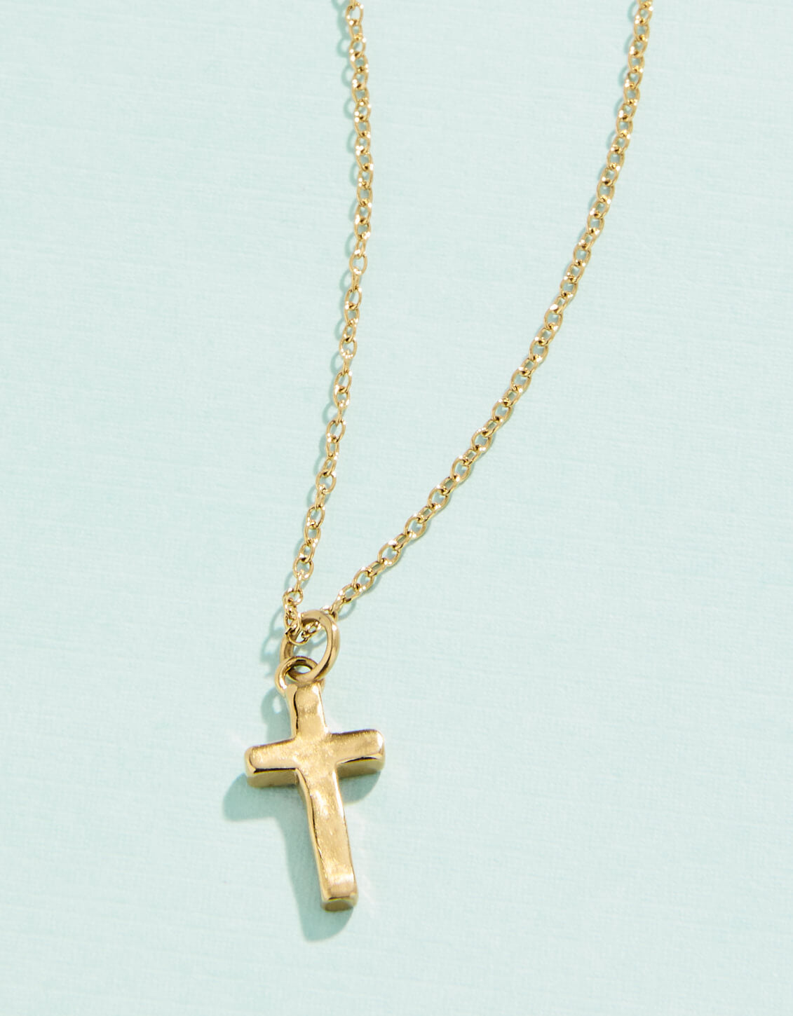  Cross Necklace 17''