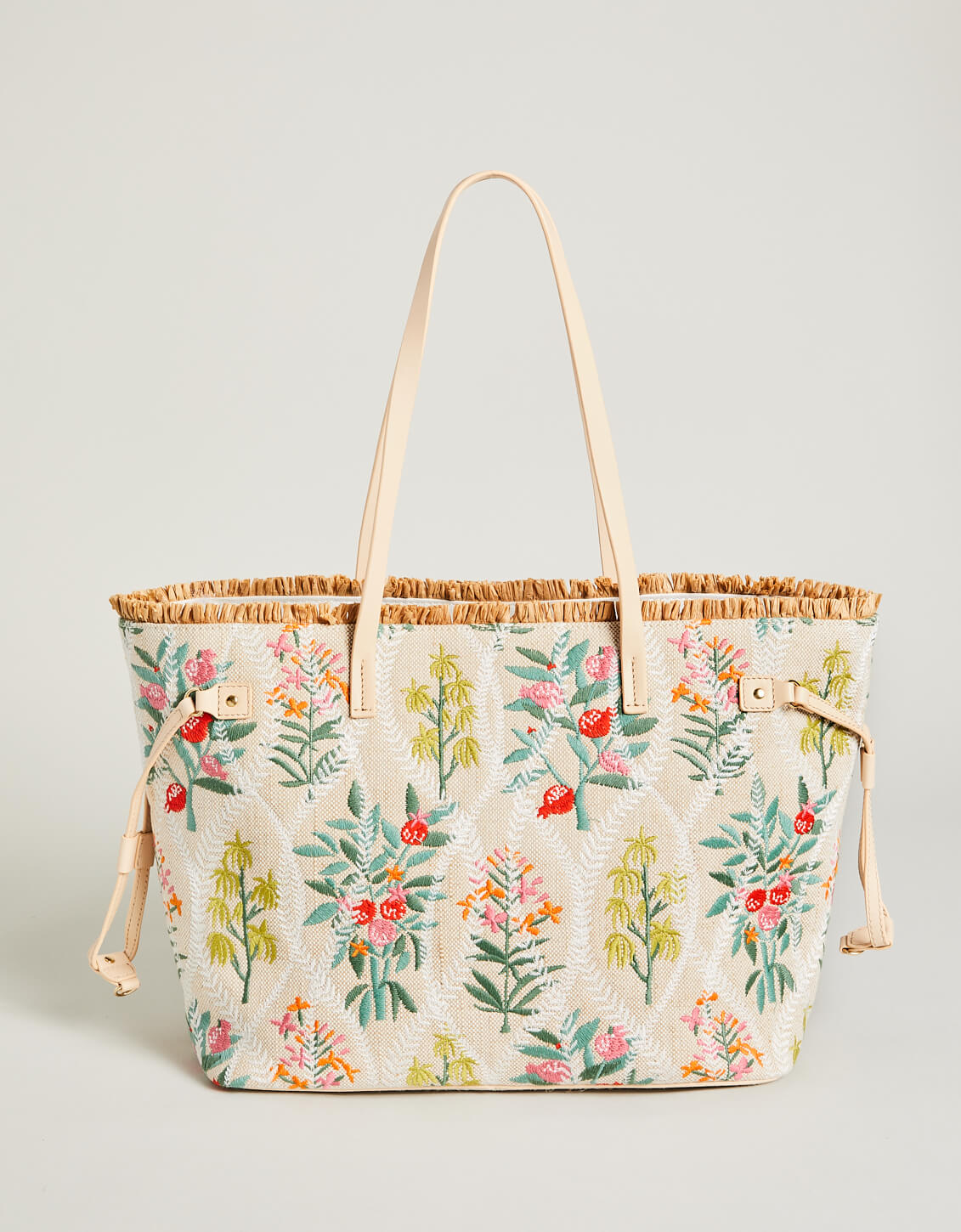  Jetsetter Tote Queenie Topiary Flax
