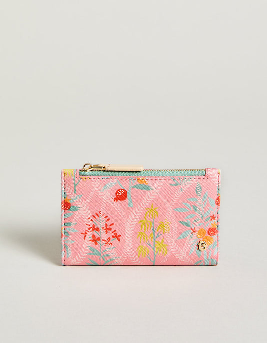  Fiona Snap Wallet Queenie Topiary Pink