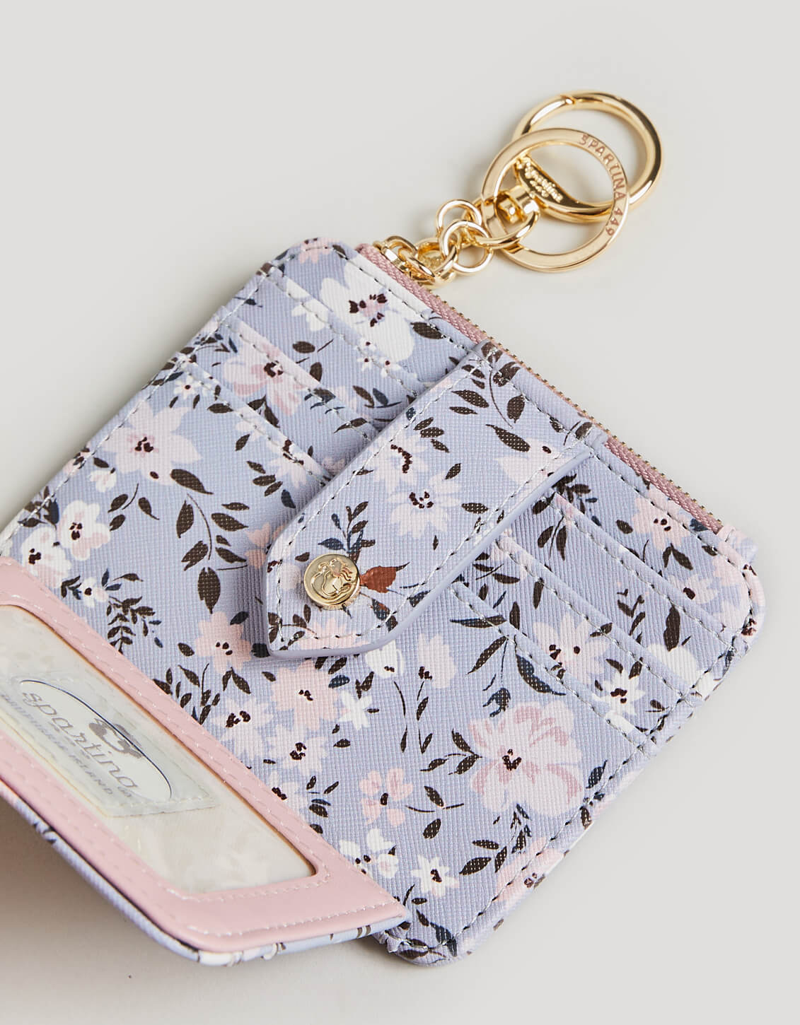  Parade Ditsy Floral Wallet Keychain