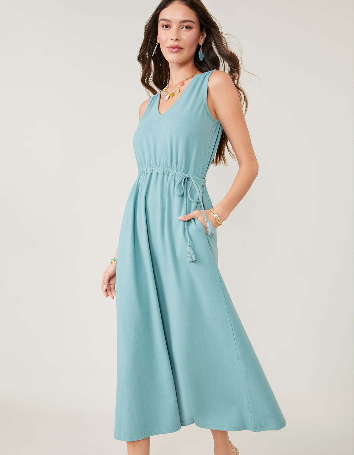 Lenea Maxi Dress Ocean Teal