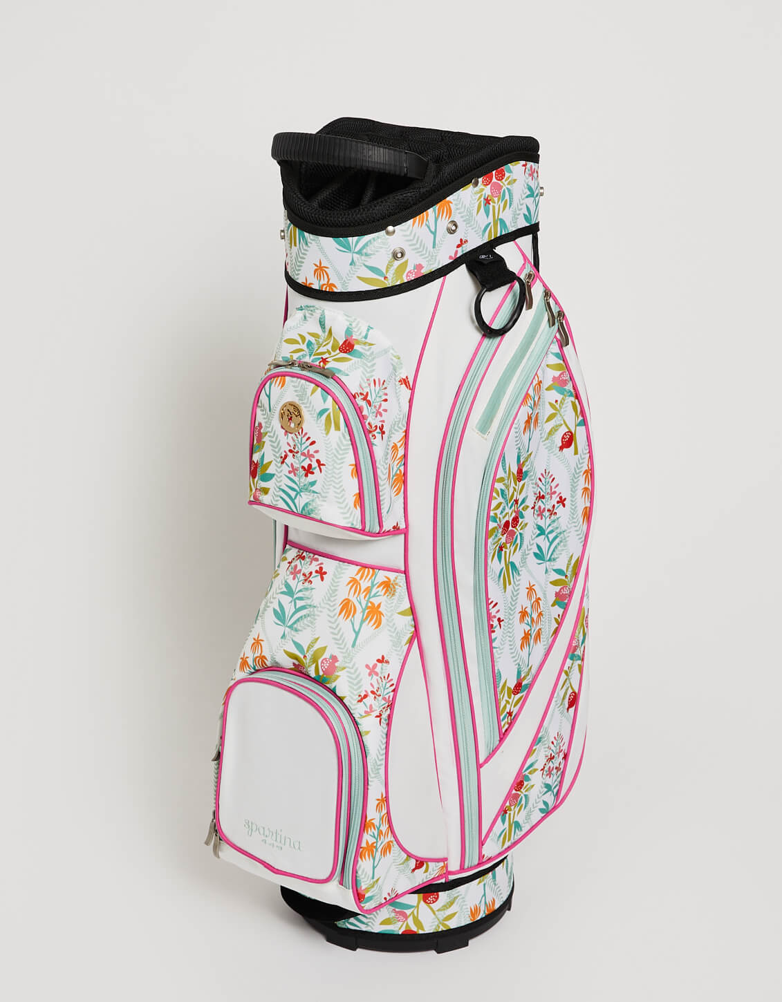  Golf Cart Bag Queenie Topiary White