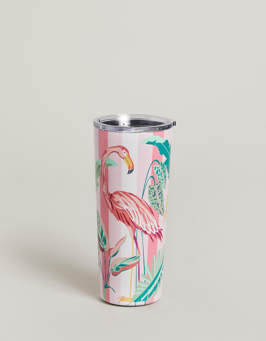  Stainless Steel Tumbler 22 Oz. Tropic Flamingo