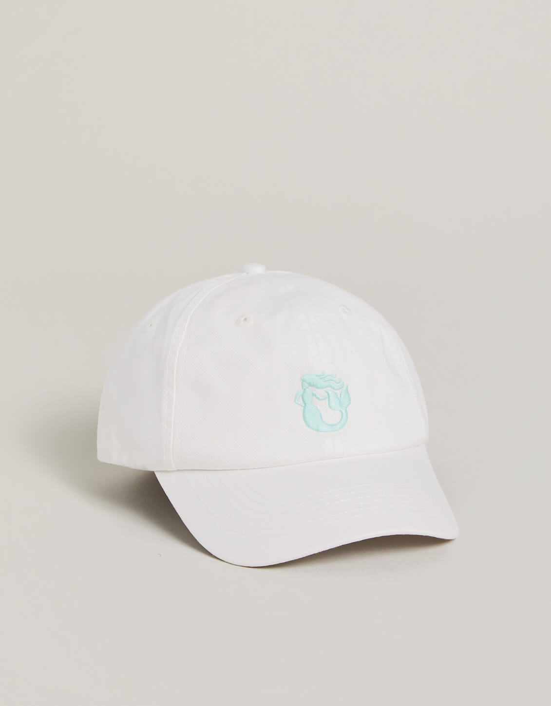  Baseball Hat Mermaid/White