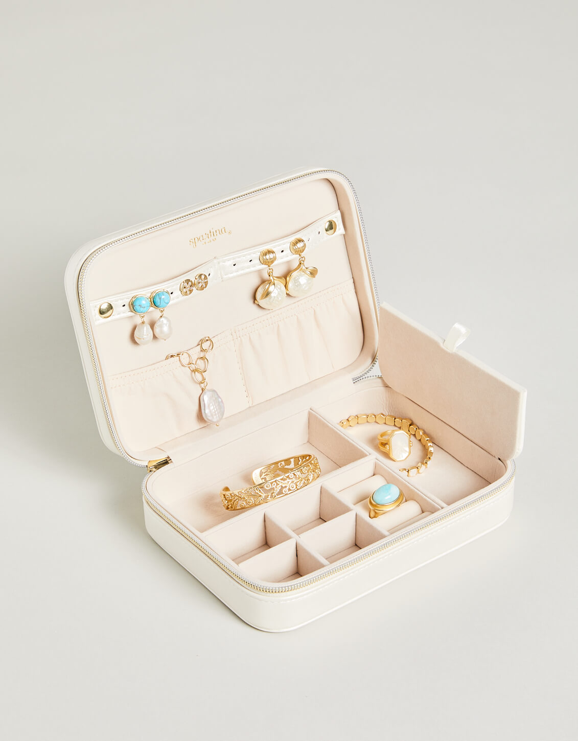  XL Jewelry Travel Case Pearl