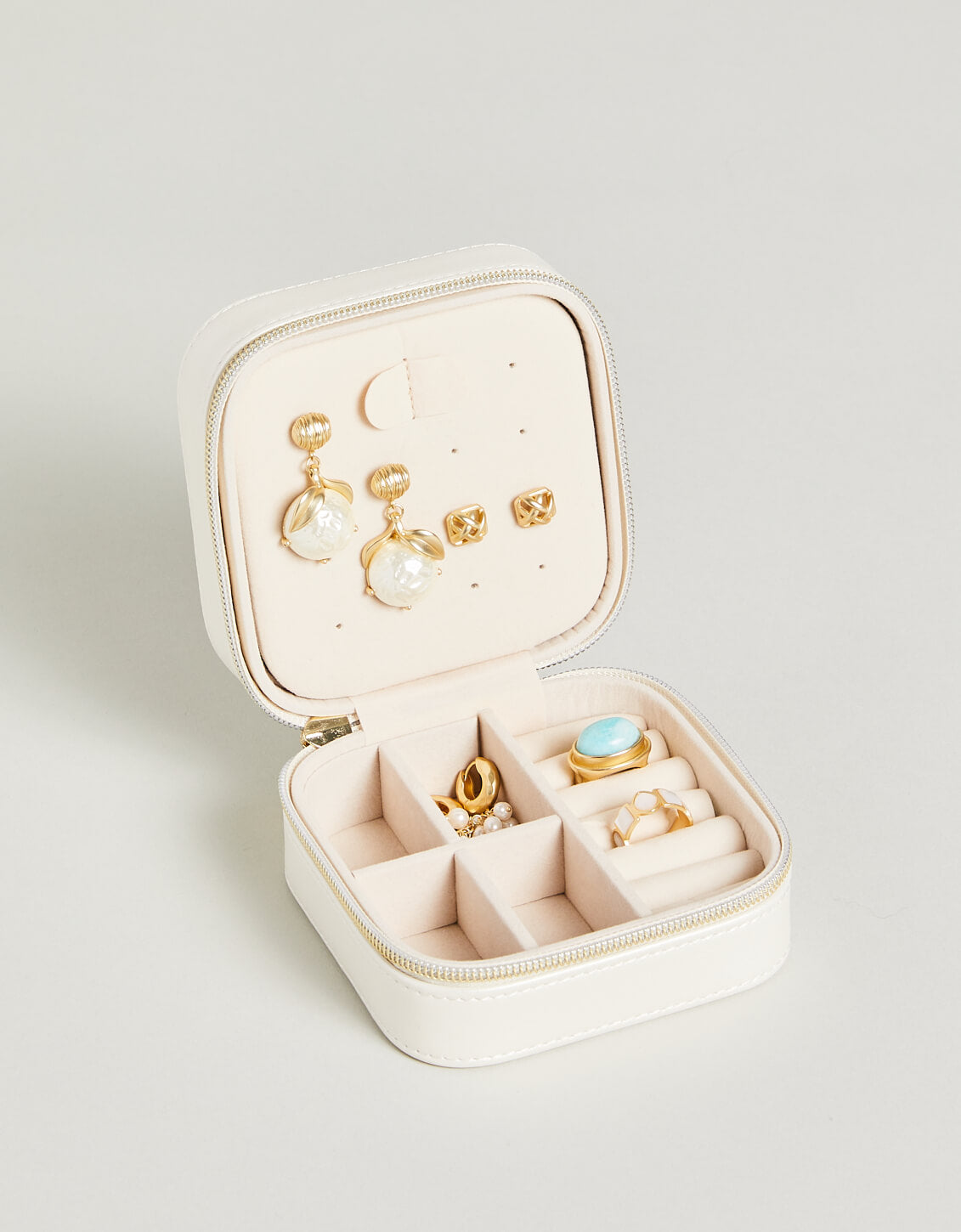  Jewelry Travel Case Pearl