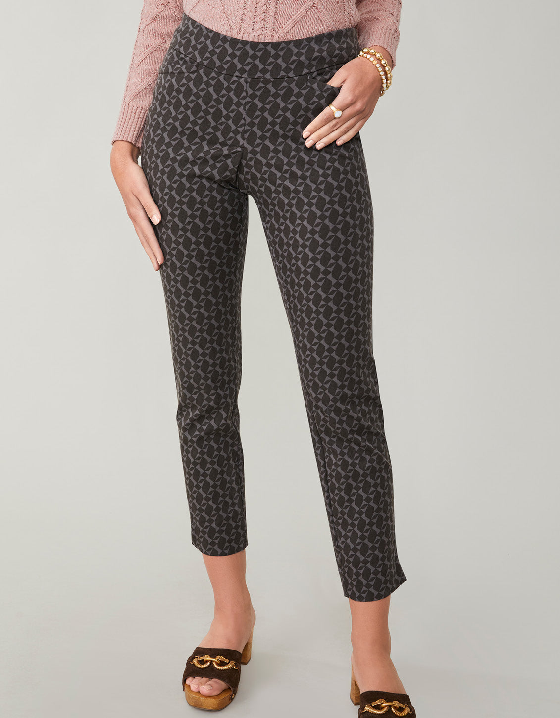  Maren Pull-On Pant Maritime Forest Geo