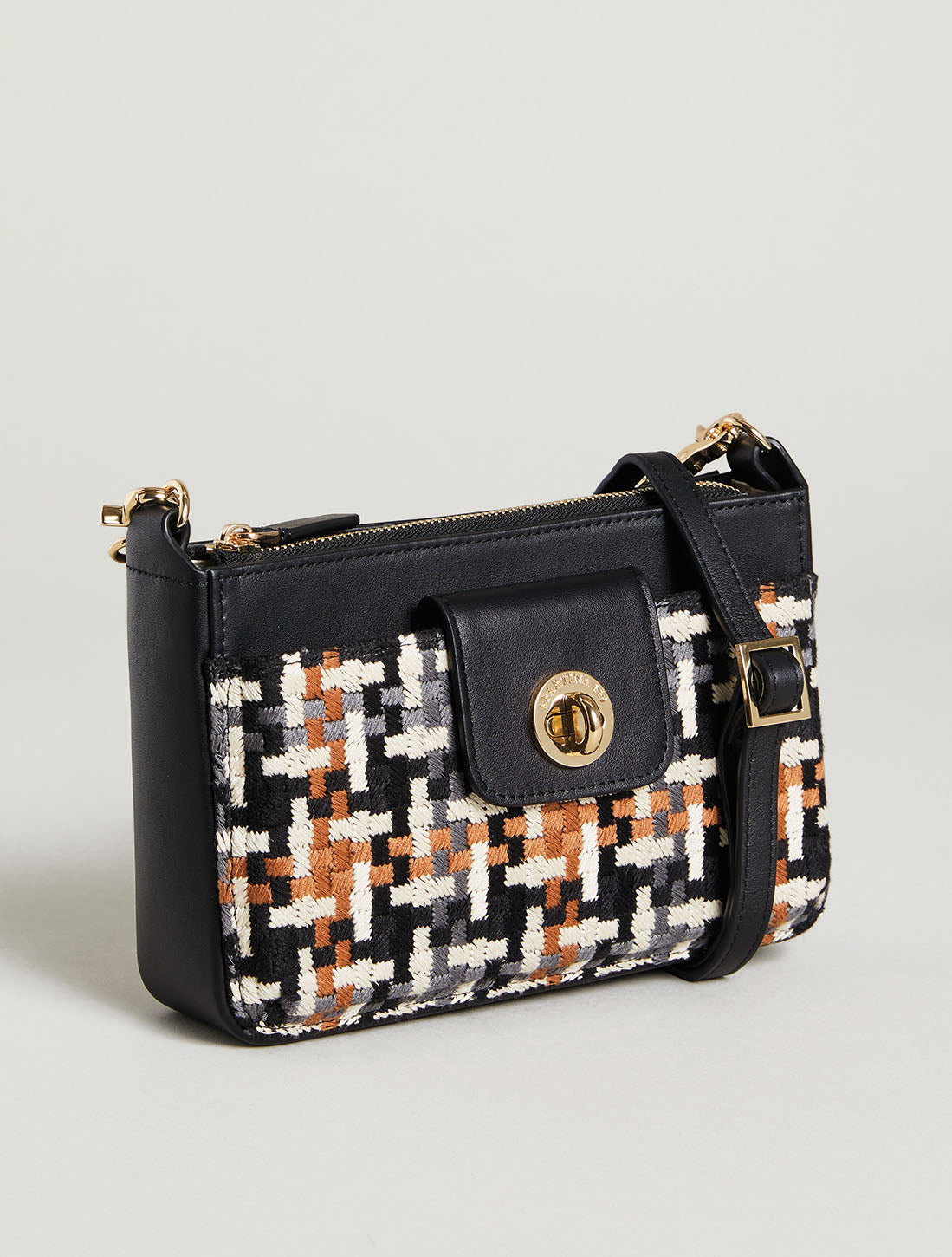  Ruth Phone Crossbody Harbor River Plaid