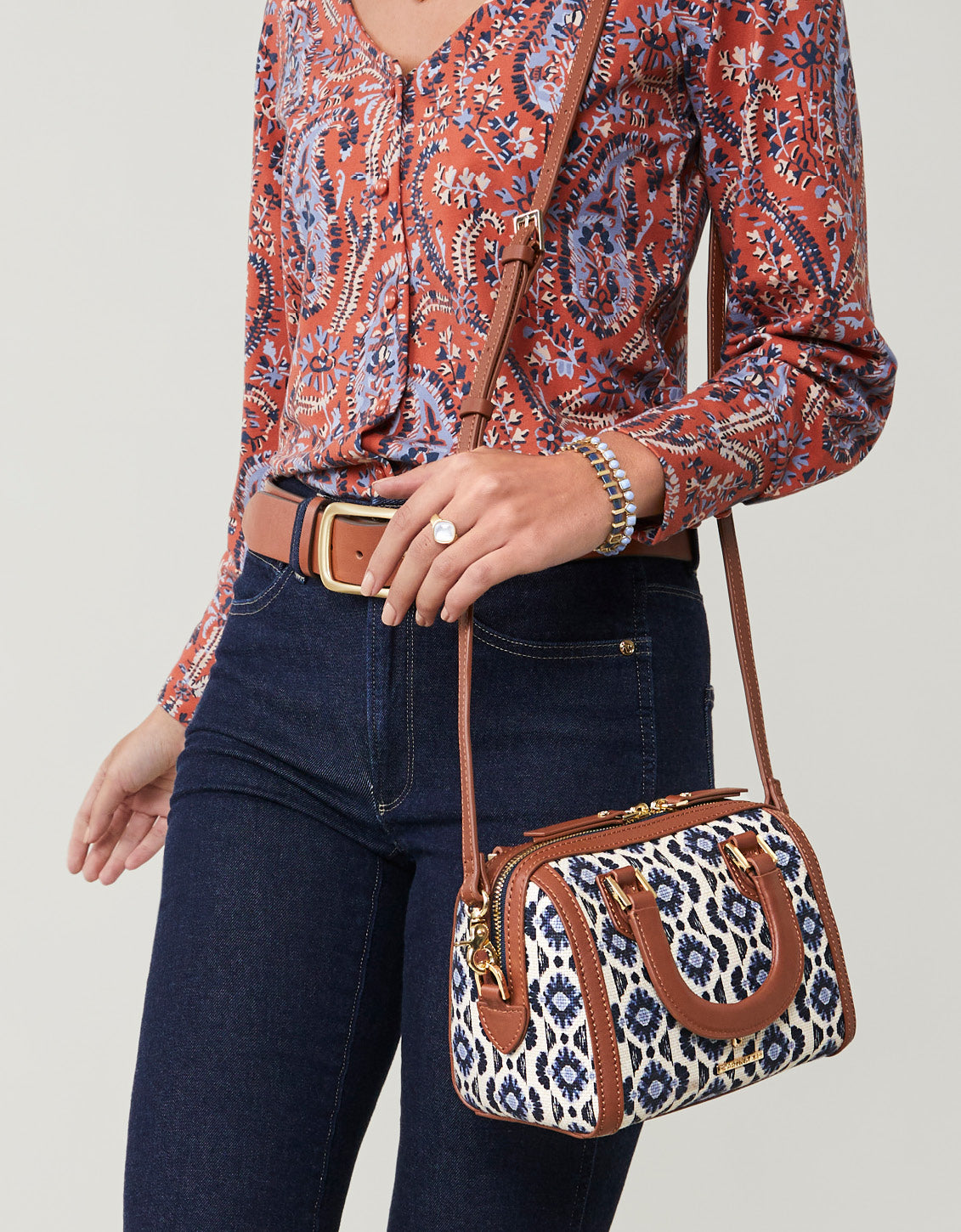  Mini Hollecker Satchel Marsh Boardwalk