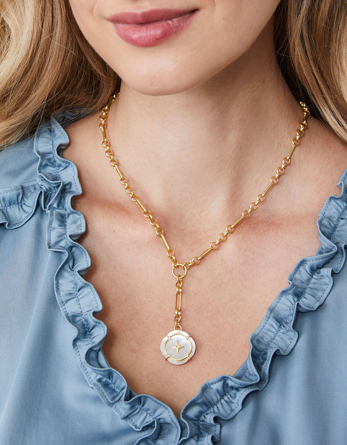  Orla Round Necklace 18"